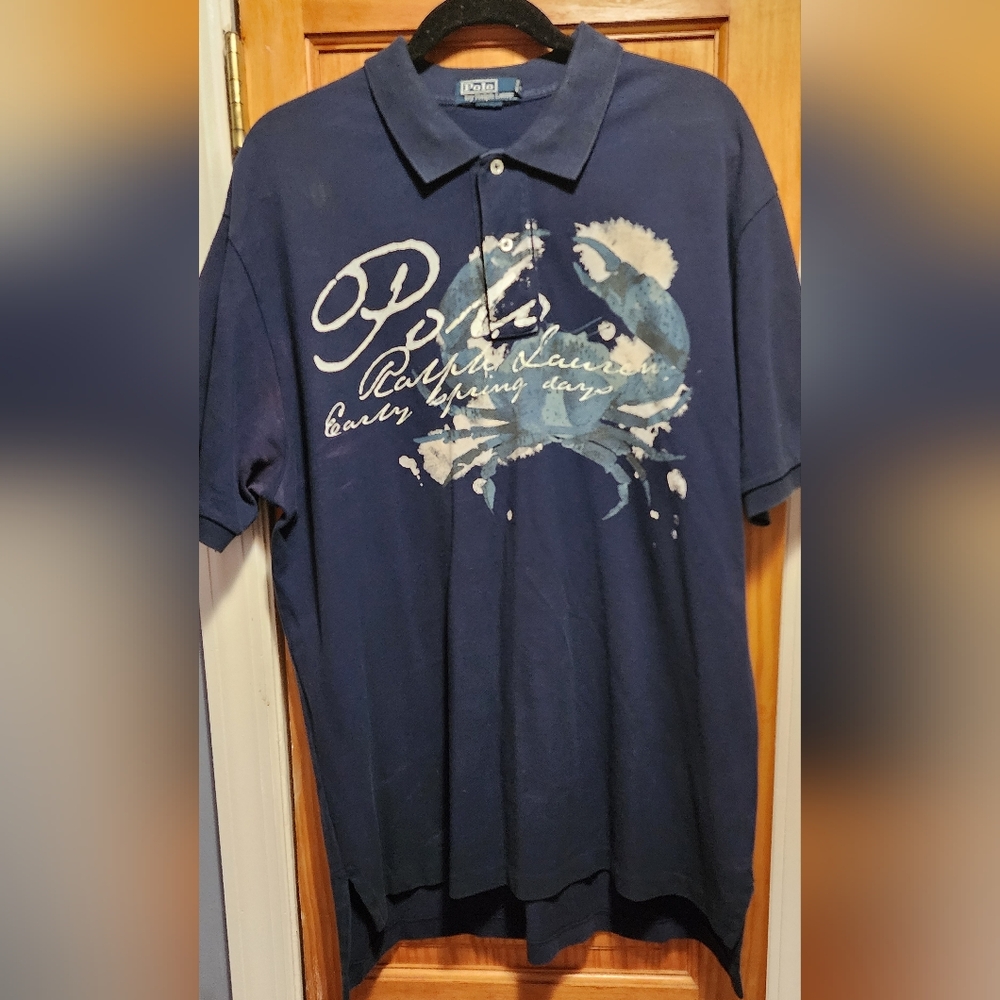 Polo Ralph Lauren Polo shirt XL Navy blue